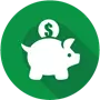 Piggy Bank Saving Icon